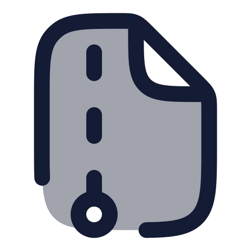 File Archive Icon in Duotone Rounded style