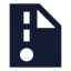 Filearchive icon with solid sharp style