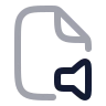 File Audio icon preview