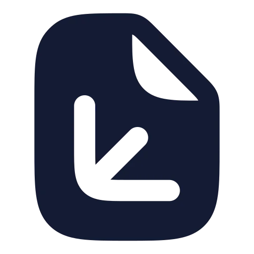 File Axis 3 D Icon in Solid Rounded style