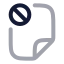Fileblock icon with twotone rounded style