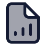 File Chart Column Increasing icon preview