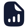 File Chart Column Increasing icon preview