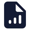 File Chart Column Increasing icon preview
