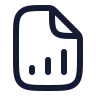 File Chart Column Increasing icon preview