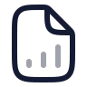 File Chart Column Increasing icon preview