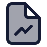 File Chart Line icon preview