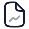 File Chart Line icon preview