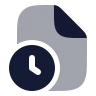 File Clock icon preview