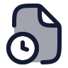 File Clock icon preview