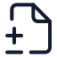 Filediff icon with stroke standard style