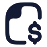File Dollar icon preview