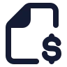 File Dollar icon preview