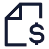 File Dollar icon preview