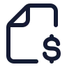 File Dollar icon preview