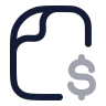 File Dollar icon preview