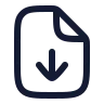 File Down icon preview