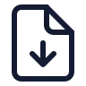File Down icon preview