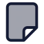 Fileempty icon with duotone standard style
