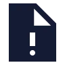 File Exclamation Point icon preview