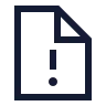 File Exclamation Point icon preview