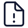File Exclamation Point icon preview