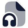 File Headphone icon preview