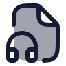 File Headphone icon preview