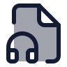 File Headphone icon preview