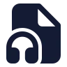 File Headphone icon preview