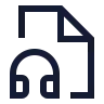 File Headphone icon preview