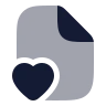 File Heart icon preview