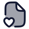 File Heart icon preview