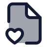 File Heart icon preview