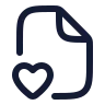 File Heart icon preview