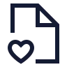 File Heart icon preview