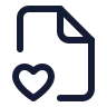 File Heart icon preview