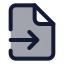 Fileinput icon with duotone standard style