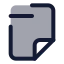 Fileminus icon with duotone standard style