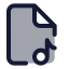 Filemusic icon with duotone standard style