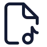 File Music icon preview