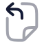Filepaste icon with twotone rounded style