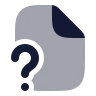 File Question Mark icon preview