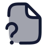 File Question Mark icon preview