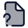File Question Mark icon preview