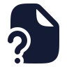 File Question Mark icon preview