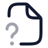File Question Mark icon preview