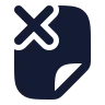 File Remove icon preview