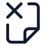 File Remove icon preview