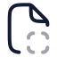 Filescan icon with twotone rounded style